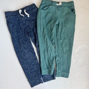 GAP Kids Sweatpants Set - Navy and Teal Bundle of 2